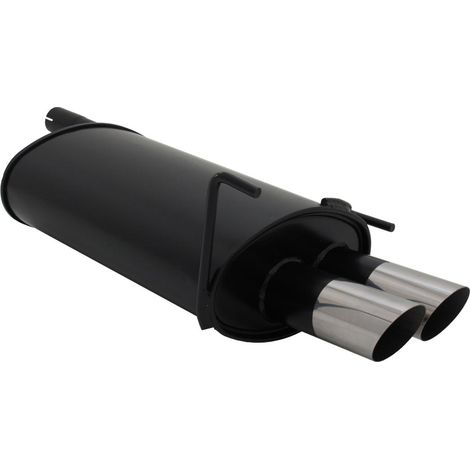 Silencieux Echappement Mercedes Classe C W202 93-00 - 2x76mm MS-32243752