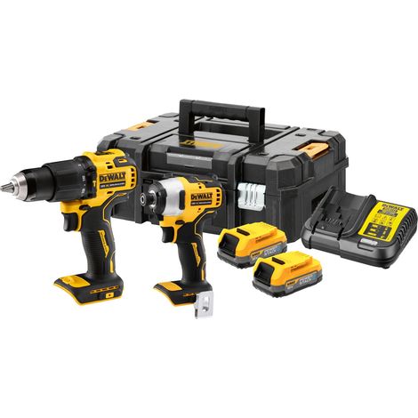 Batteria combinata DeWALT DCK2062E2T-DCD709 + DCF809 con 2x stack di potenza 1,7 (1/3)
