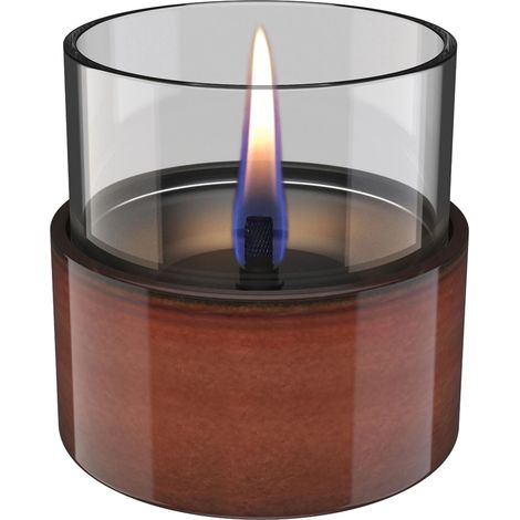 Candela Aster 10 Reactive Glaze Ambra da tavolo ricaricabile TenderFuel
