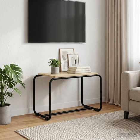 vidaXL Soporte de TV 60 x 35.5 x 42 cm Roble Sonoma (1/5)