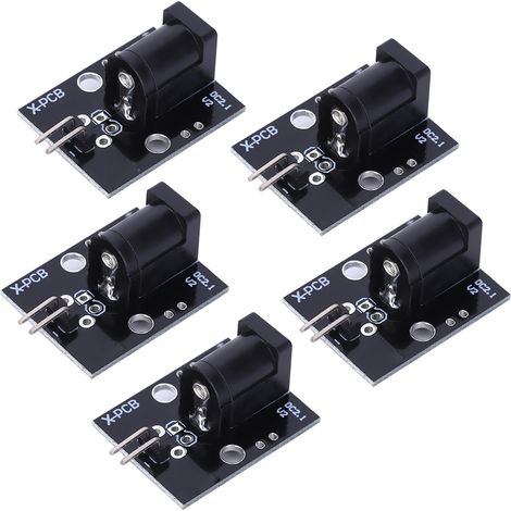 5-teiliger DC2.1-Pin-Netzteil-Schnittstellenkonverter-Modulstecker für DIY-Elektronikblöcke (1/5)