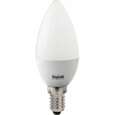 Lampada 10pz beghelli led 56814 oliva e14 w5 fredda 4000k lampadina - Salone