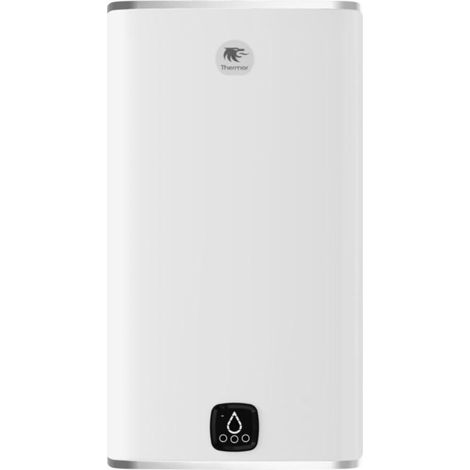 Elektrischer Warmwasserbereiter MALICIO 3 Platten 100L weiÃŸ vertikal wandhÃ¤ngend THERMOR 231071