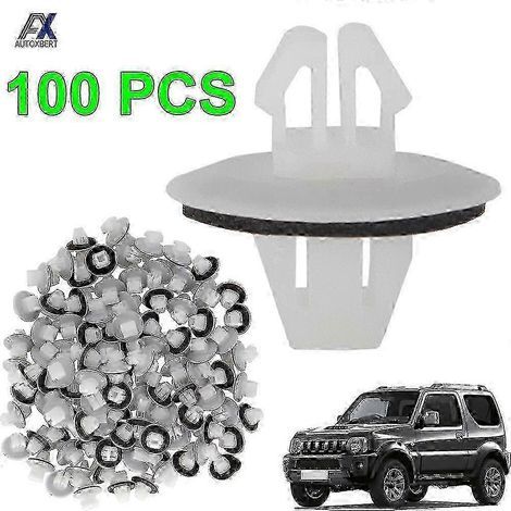 Clips de fixation spécifiques pour Suzuki Jimny - Kit de 100 pièces OE77553-65D10 (1/5)