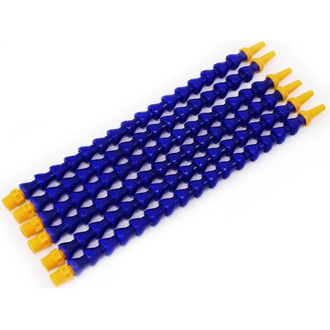 Tuyau De Refroidissement - Plastique Flexible - Diamètre Intérieur 3 mm - Filetage Extérieur 12,5 mm - Pour Machines Outils CNC Et Hydrauliques - Lot De 6 (1/5)