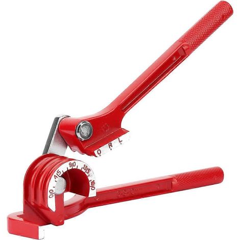 Cintreuse manuelle 3 en 1 pour le cintrage de tuyaux de frein et de carburant, compatible avec les tubes fins en cuivre, aluminium et métal de 6/8/10 mm. (1/5)
