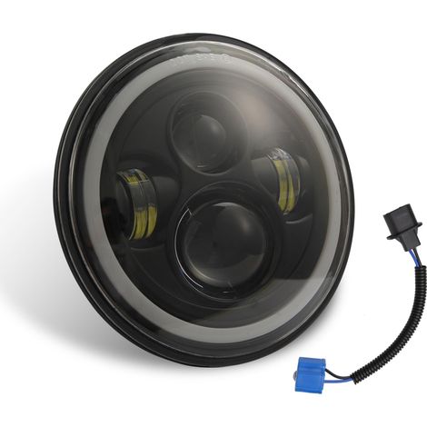 Ampoule de phare LED 140 W 7 pouces, anti-buée, étanche, projecteur pour véhicules tout-terrain et motos (1/5)