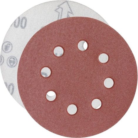 1000 Disque de Ponçage Disques Abrasifs Grain Taille de 125mm Idéal pour Poncer/Polir/Dérouiller HSDPS5M100, Lot de 100 (1/4)