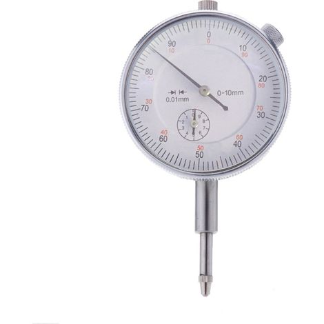 Outil de précision, instrument de mesure de précision 0,01 mm, comparateur à cadran rond, jauge à contact vertical (1/5)
