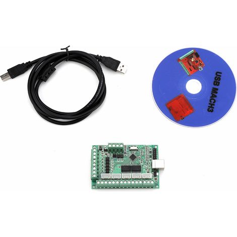 USB Interface Board CNC MACH3 Motion Control Card For Engraving Machine