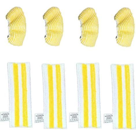 Reinigungstücher, kompatibel mit den Kärcher Akku-Staubsaugern SC2, SC3, SC4 und SC5. Mikrofaser-Reinigungsbezug. Zubehör für Dampfreiniger. (1/5)