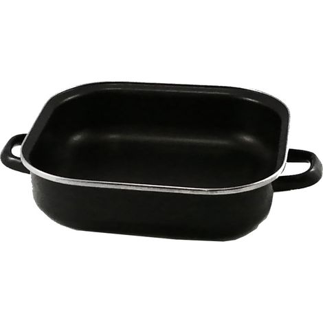 TARTERA CUADRADAD BLACK 27CM MAGEFESA