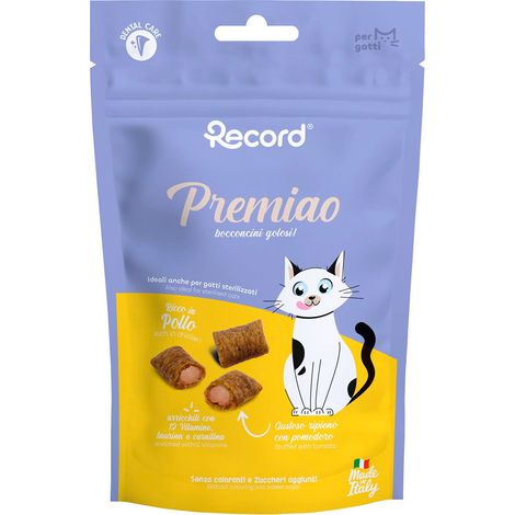 Premiao sterilizzato snack ripieni per gatti 50 g pollo (1/2)