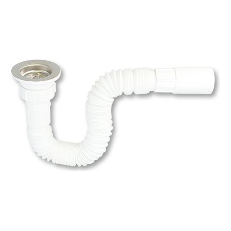 SIFÓN ARTICULADO PLÁSTICO EXT.1-1/2"-40