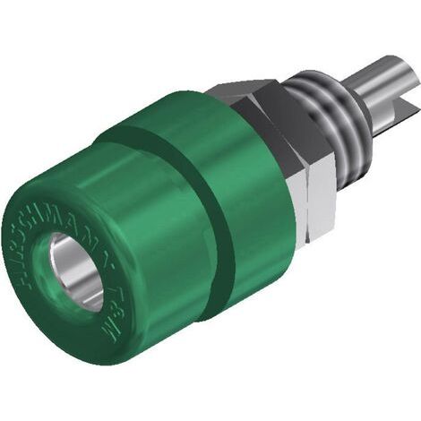 Douille banane Ø de la broche: 4 mm Hirschmann Test & Measurement BIL 30 930166104 vert 1 pc(s) (1/3)