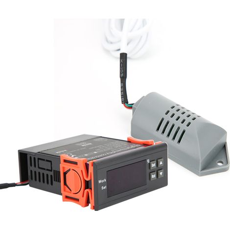 Hochpräziser digitaler Feuchtigkeitsregler SVWL-8040, LED-Anzeige, 220 V AC, für Luftentfeuchter und Luftbefeuchter, intelligenter Hygrostatregler. (1/5)