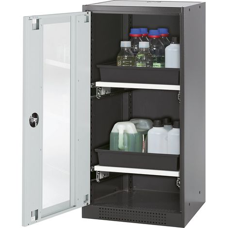 asecos, Armoire de laboratoire pour produits chimiques, 1 porte