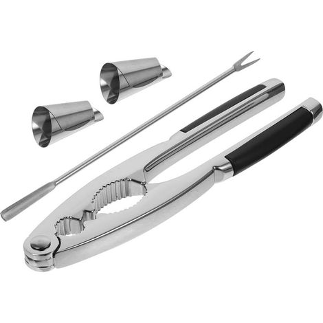 Multifunktionales Nussknacker-Set aus Edelstahl mit (1/5)