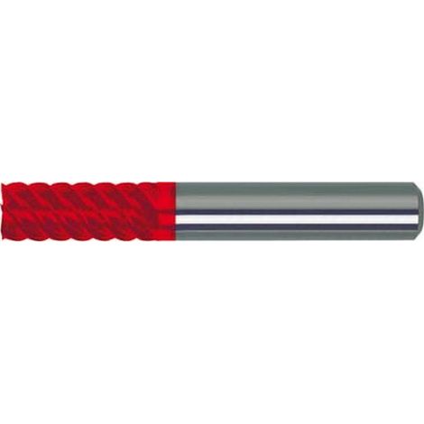 Fragola Cilindrico Lungo Solido Carburo Tipo H, Rivestimento Ignifugo. Trattamento Hsc A 62 Hrc, Ø D1 - H10 12,0 Millimetri, Lunghezza Totale 83 Millimetri L1