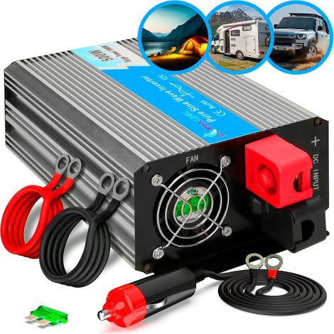 Convertisseur de tension Extralink OPIP-500W 500W onde sinusoïdale pure (1/5)
