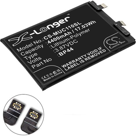NX - Batterie téléphone, smartphone, GSM pour Xiaomi 3.87V 4400mAh - BP44 (1/4)