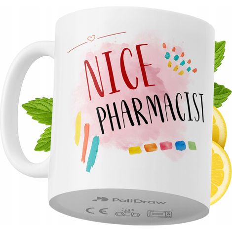 Taza de café/té divertida y humorística para farmacéuticos. Taza con diseño gráfico y texto gracioso para cumpleaños, santos y días festivos. Taza premium para ocasiones especiales en casa, la oficina (1/5)