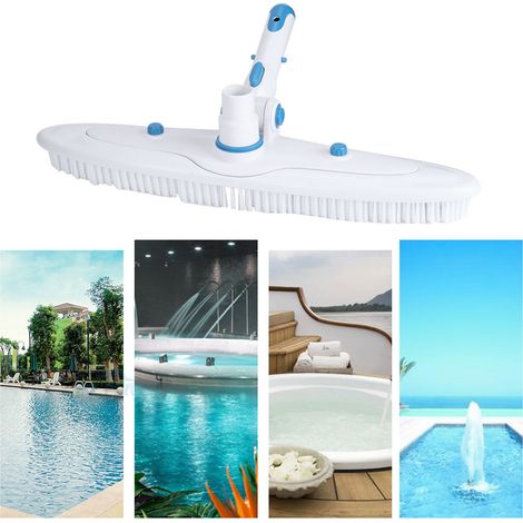 SJLERST Brosse de piscine Nettoyeur de piscine, brosse d'aspiration de nettoyage, outil, équipement, accessoires (1/5)