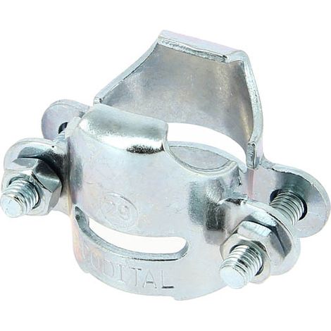 Sferaco – Collier de serrage à griffes Ø19 pour tuyau Ø29 – Acier zingué – Diamètre de serrage 28 à 30mm – Usage professionnel