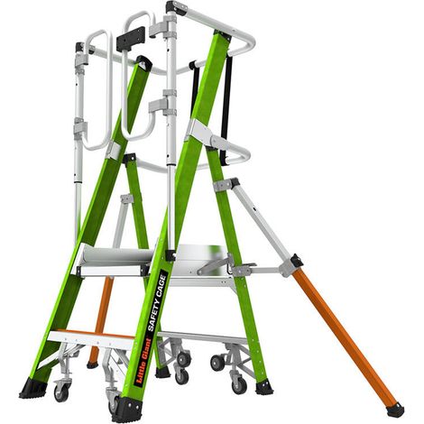 Little Giant Safety Cage 2.0 Podestleiter 2 Stufen
