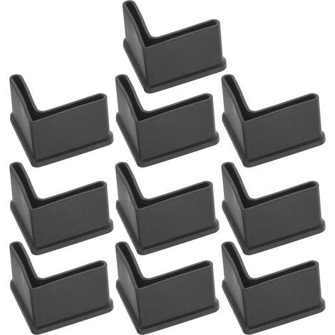 triangulaires en acier 40 x 40 mm pour pieds de meubles (1/5)