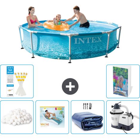 Frame Pool Rund - 305x76 cm - 7-teilig S5