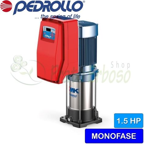 TS2-MK 5/4 - Grupo de presión de una sola fase de 1.5 HP