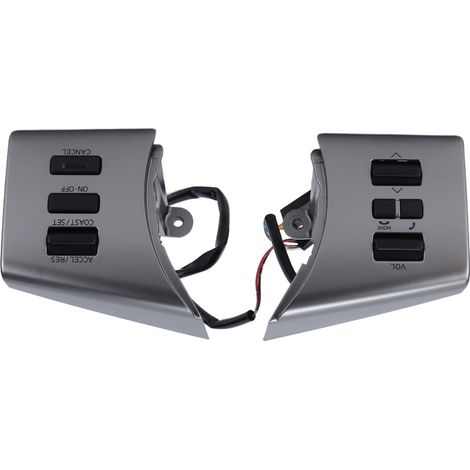 Bouton de commande au volant - Accessoire de remplacement pour Nissan Navara, Frontier et Pathfinder (2005-2015)-AquaForge