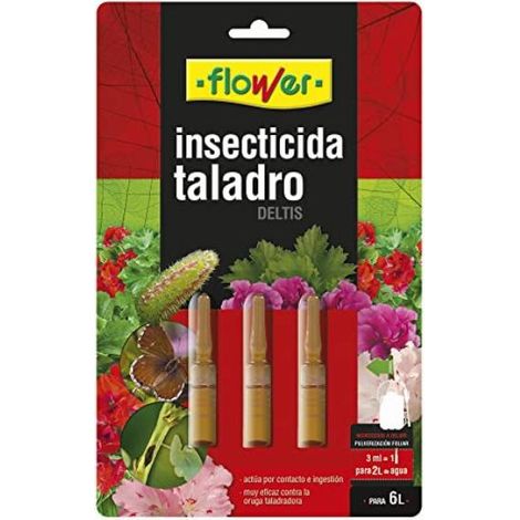 Blister 3 fiale antitrapano geranio 2ml 30519 fiore