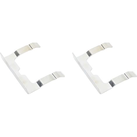 Kennzeichenbeleuchtungs-Halterungen hinten 55077370AB Ersatz für Dodge RAM 1500 2500 3500, schwarzer Clip (1/5)