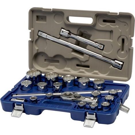 IRIMO - Jeu de 21 douilles 12 pans 3/4"