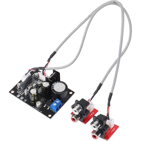Préamplificateur pour platine vinyle NE5532, carte MM + supports Lotus (1/5)