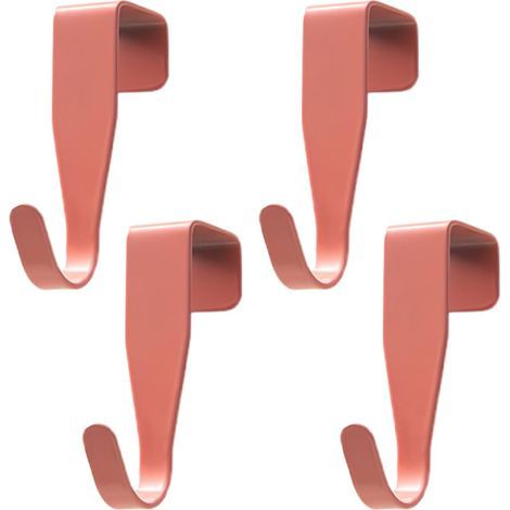 4 Häkelarbeit de porte, Häkelarbeit de porte, Häkelarbeit de manteau, Suspension Stable, Pas de perçage nécessaire (rouge) (1/5)