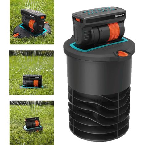 Gardena 08223-20 Sprinklersystem Versenk-Viereckregner OS 140