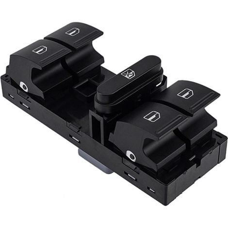 1Z0959858B is applicable to the left front window lift switch and power window control switch of Volkswagen and Skoda vehicles. (1/4)