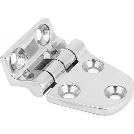 Dickes Scharnier aus Edelstahl 316 für Küchenschränke, 54 x 37 mm, robustes Montagezubehör (1/5)