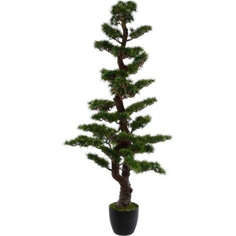 Plante Artificielle "Bonsaï" 151cm Noir (1/2)