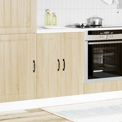 Maison Exclusive - Mobile Base Lavello Lucca Rovere Sonoma in Legno Multistrato