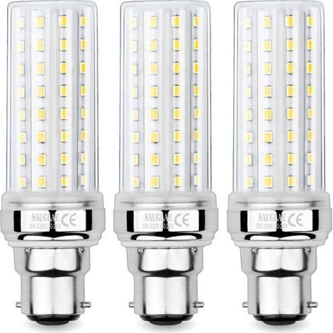 Ampoules de Mas LED 20W quivalent 150W Ampoule Incandescente 2300LM 3000K Blanc Chaud Ampoules B22 Baonnette 3 (1/4)