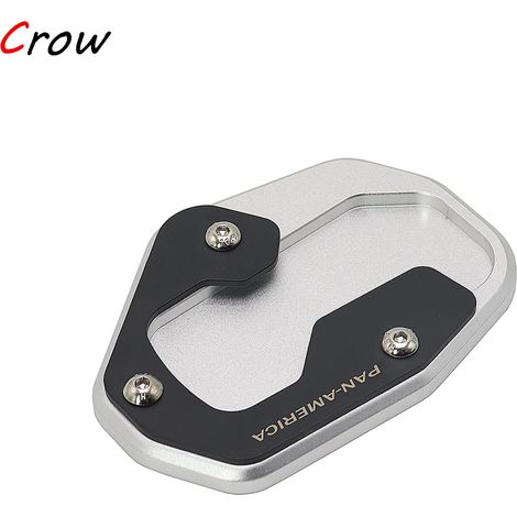 (Argent) Nouvelle extension de béquille latérale pour moto PAN AMERICA 1250 S PA1250 S 2021-2022 maxpower (1/3)