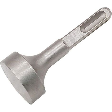 1 pièce de convertisseur de tige pour perceuse à percussion SDS T Post, douille de pilote de tige de sol pour perceuses à percussion pour tiges de mise à la terre, marteau à tige carrée (plat (1/5)
