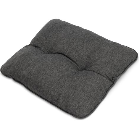 Beautissu Beauflair Loungekissen Outdoor Graphitgrau, 40cm, 50cm, 12