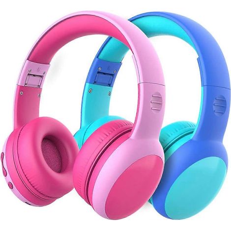 Bluetooth-Kopfhörer für Kinder mit einer Lautstärkebegrenzung von 85 dB, leichte Kopfhörer für Kinder (1/4)