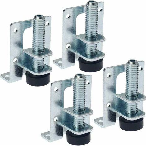 4 Pièces Pieds de nivellement Pieds réglables pour Meubles pour Meubles,Tables,armoires,établis (1/4)