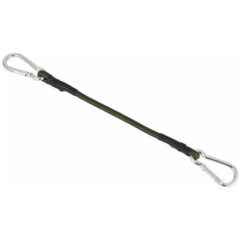 Kit d'accessoires pour voile d'ombrage - 4 tendeurs élastiques - Noir - Pare-soleil - Fixation - Outils de montage, Superma, Vert